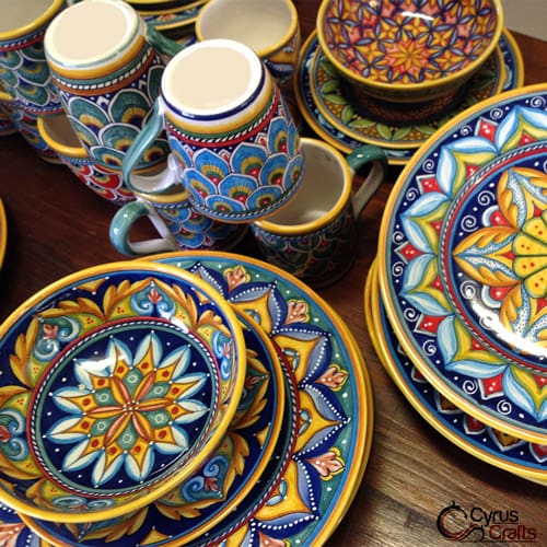 talavera pottery dinnerware