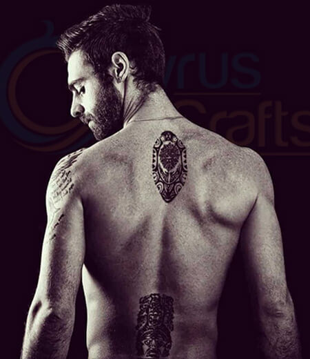 cool back tattoos for men