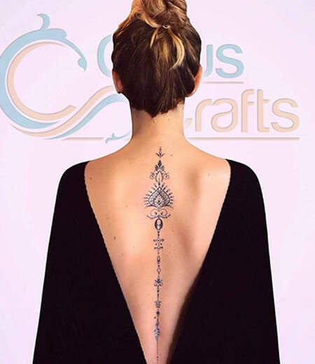 best back tattoos for women in 2022