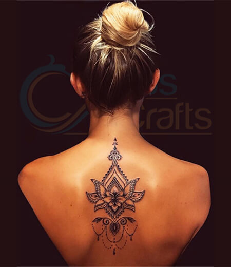 amazing female back tattoos