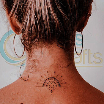 sun tattoo design