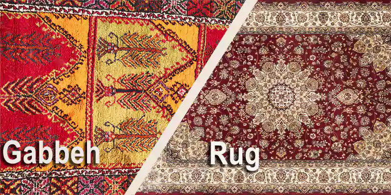 rug vs Gabbeh