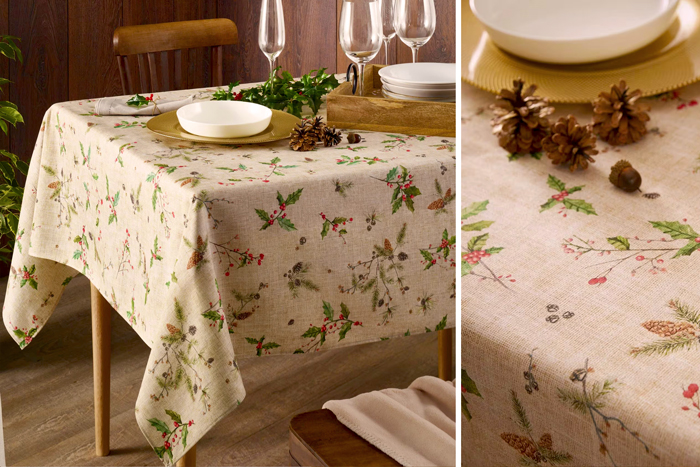 floral tablecloth