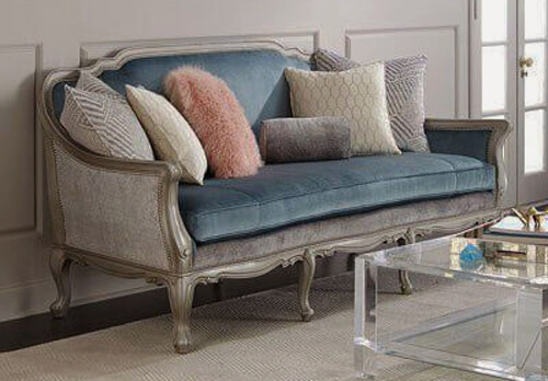 velvet sofa in the usa