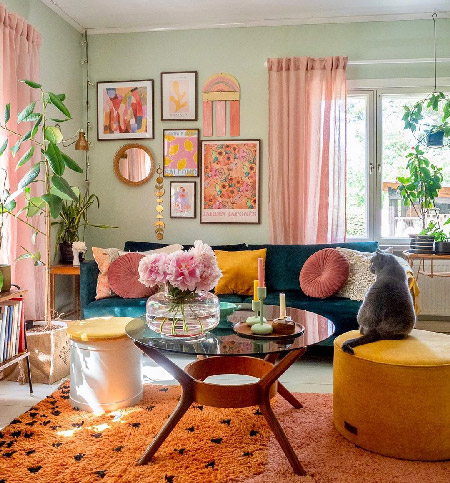 Retro Interior Designs: The Nostalgic Style