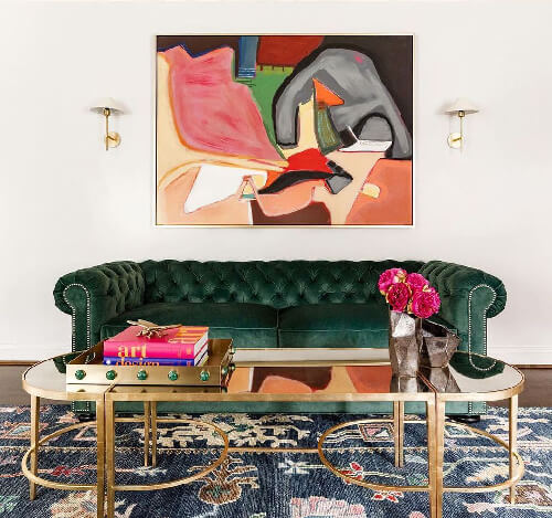 abstract wall art for living room