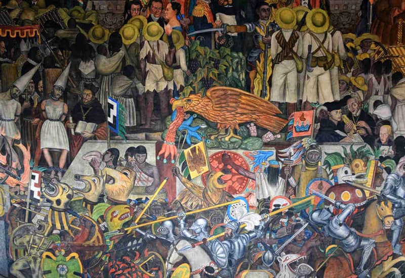 Diego Rivera mural