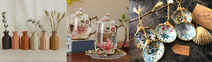 decorative items as wedding present