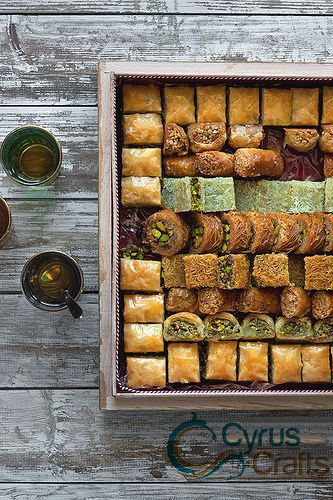 Iranian sweet baklava
