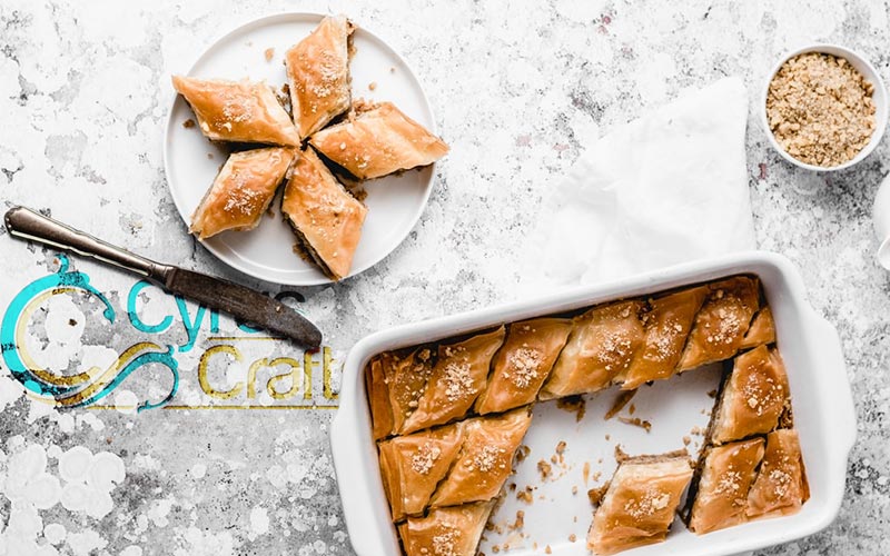 walnut baklava