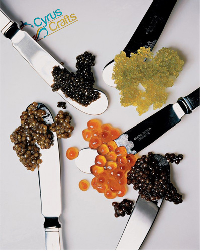 types of caviar