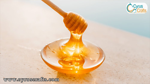 high quality honey’s viscosity