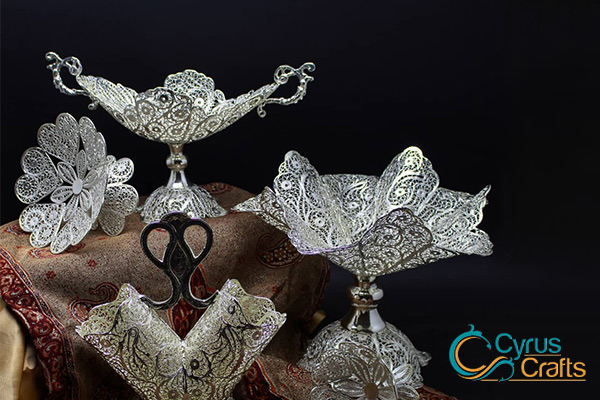 Filigree dishes set. The filigree coffee set is the best and most stunning product among filigree dishes in your decoration.
