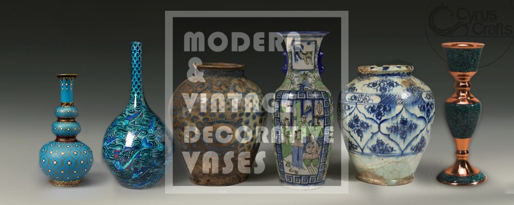 Persian Handcrafted Vases