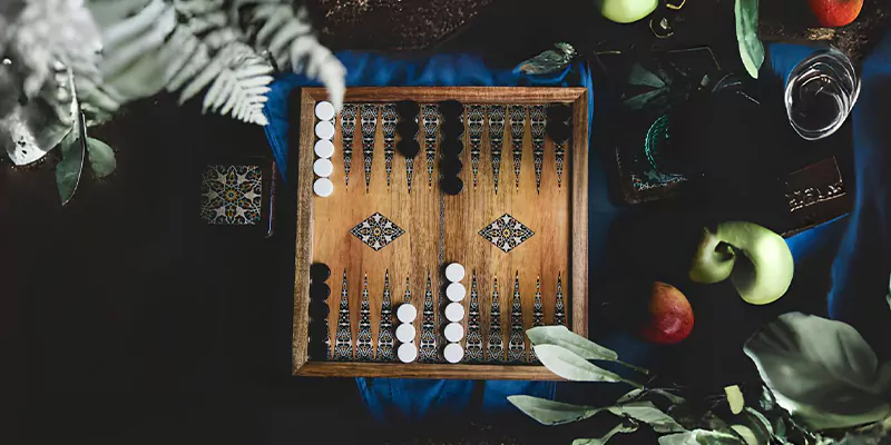 chess backgammon set | wooden backgammon