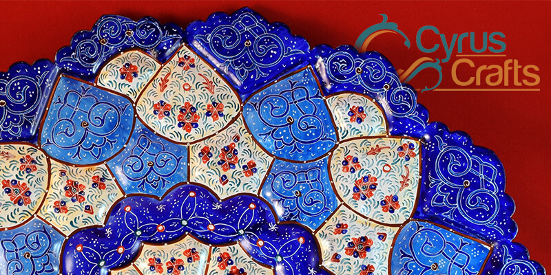 minakari | painted enamel