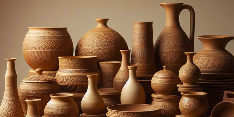 decorative pottery