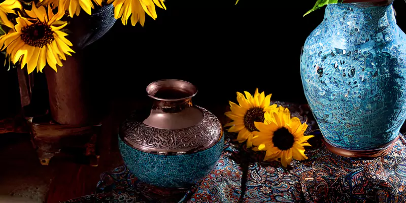 persian turquoise inlaying