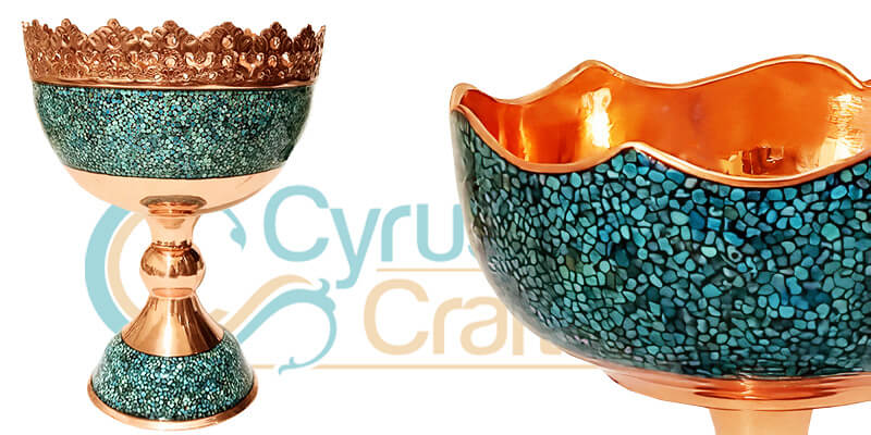 blue turquoise vases
