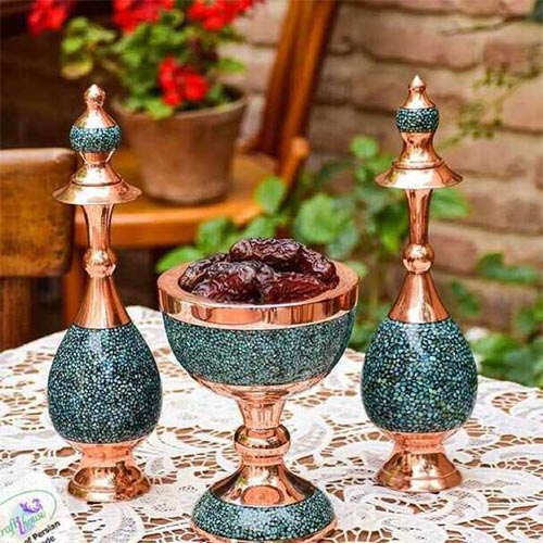 decorative copper dish