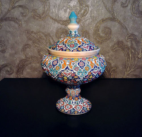 decorative pottery bowl