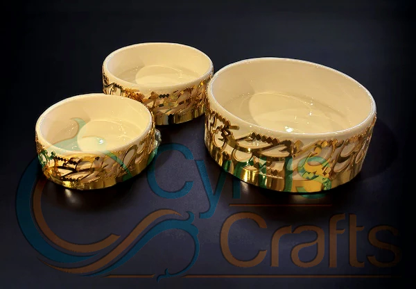 potpourri bowls in three sizes