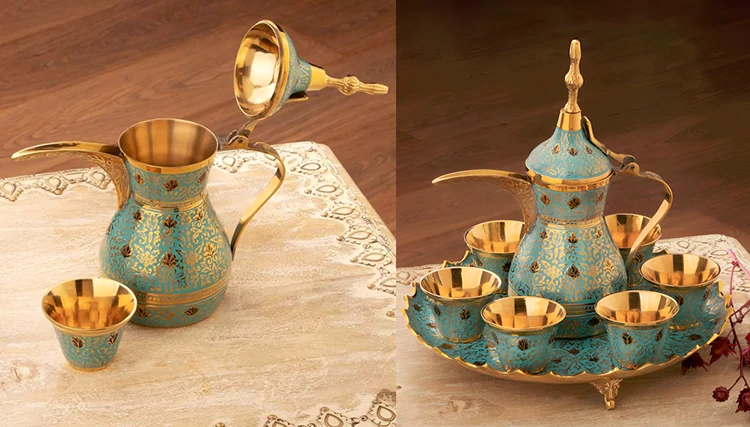 coffee set in six optional زolors