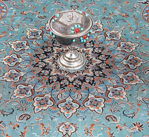handmade termeh tablecloth
