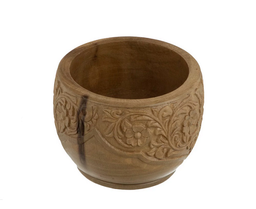 woodcarving bowl handicraft