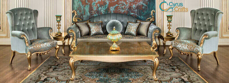 golden-and-blue-woodcarving-sofa-set