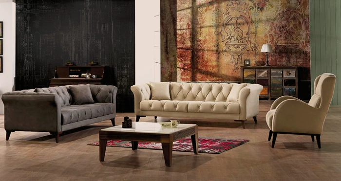 modern sofas in optional colors