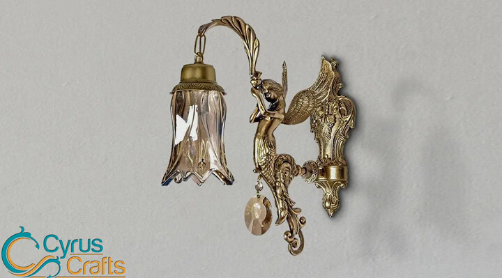 Brass Wall Sconce Light for living room