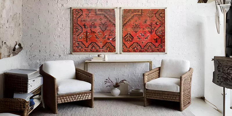Persian pictorial carpet