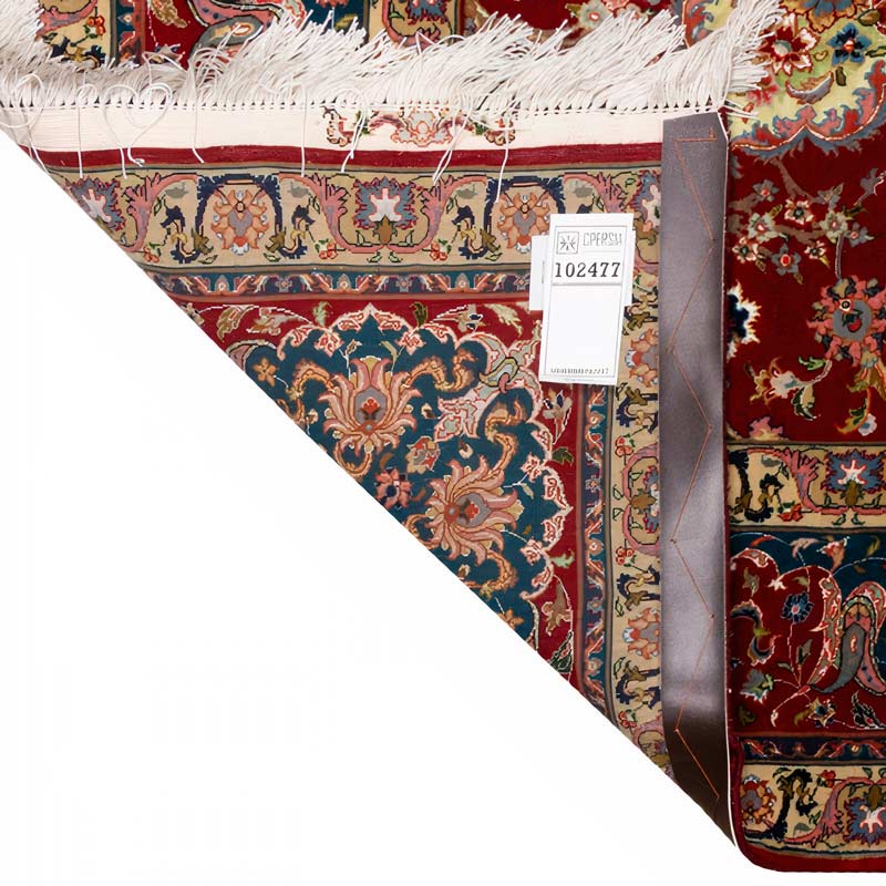 tabriz handmade silk rug rc-267