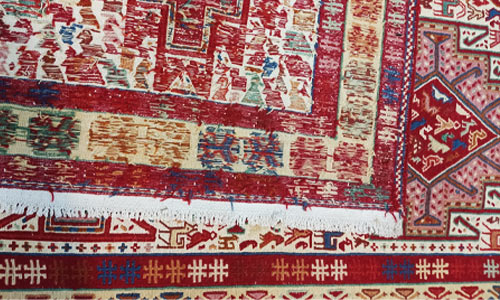tabriz handmade silk kilim