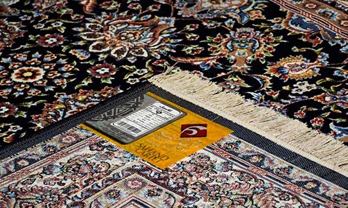 machine woven area carpet