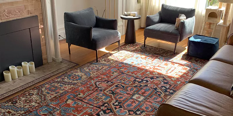 8 by 10 Persian area rug