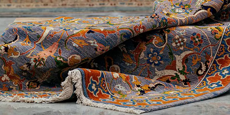 woven persian area rug