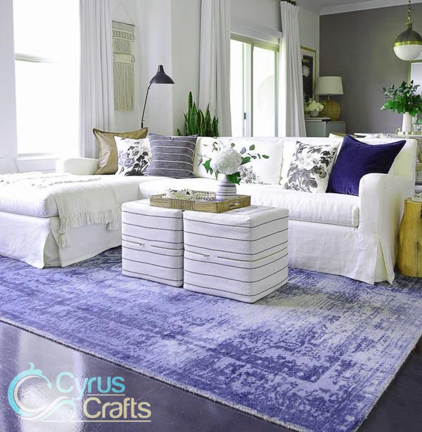 buy blue area rugs