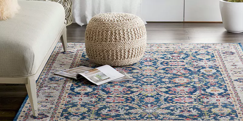 Persian Blue Area Rugs