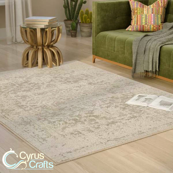 cream area rug