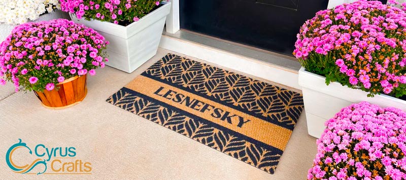 coir doormat