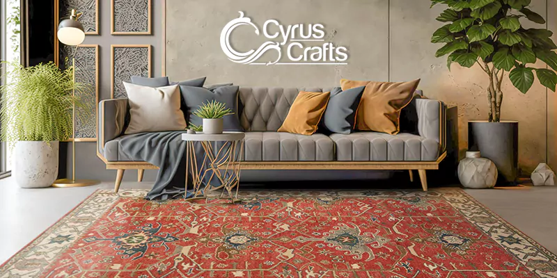 woven persian rug