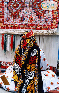 kilim rug weaving