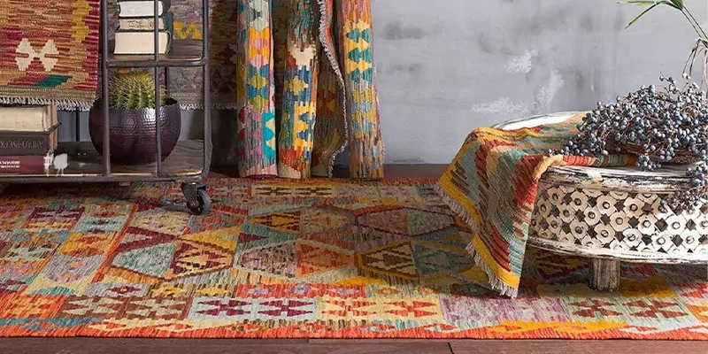 Persian kilim rug