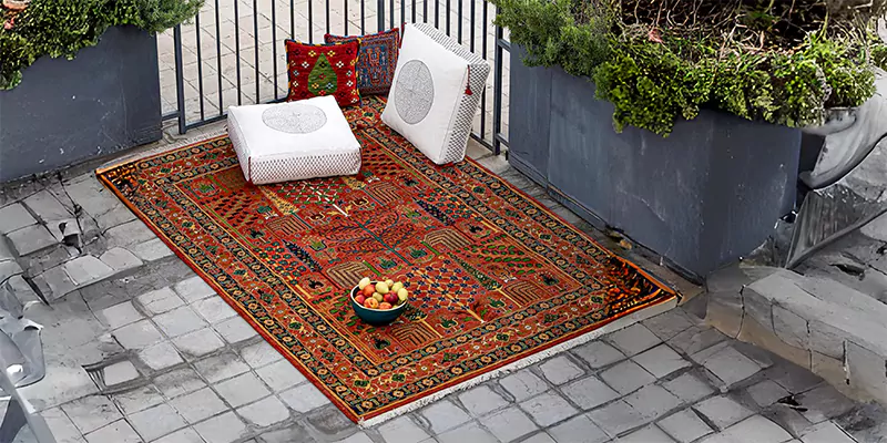 cheap outdoor rug