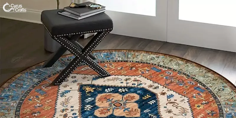 round carpet - persian round carpet