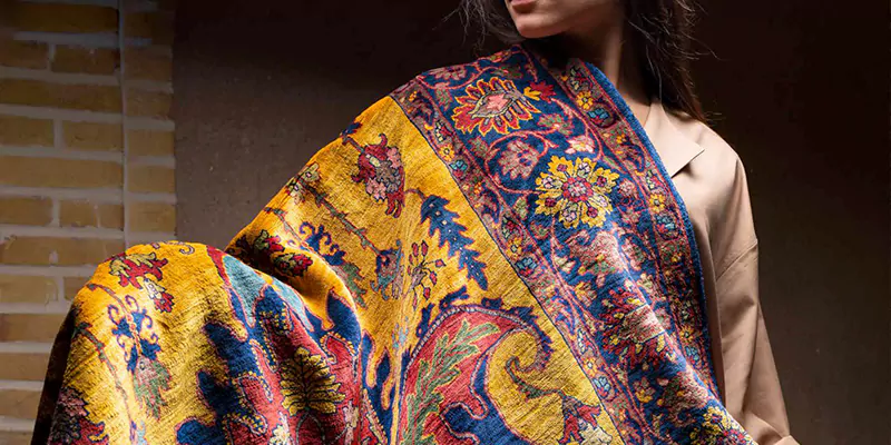 handmade pure silk persian rugs