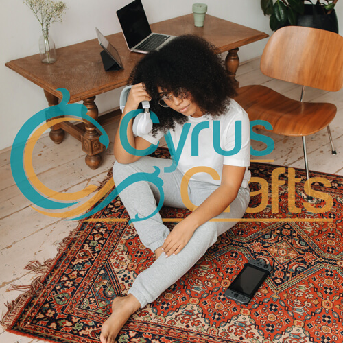 silk rug persian