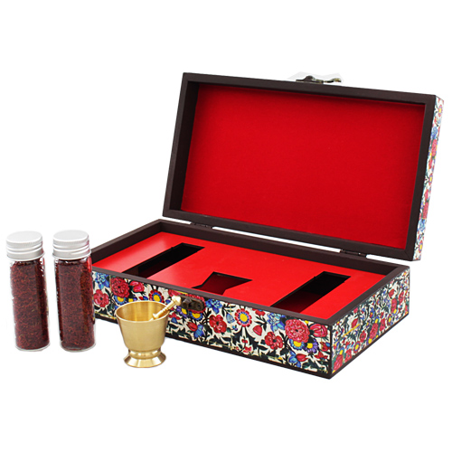 Haz Sargol Saffron with Spring Box Ta-94